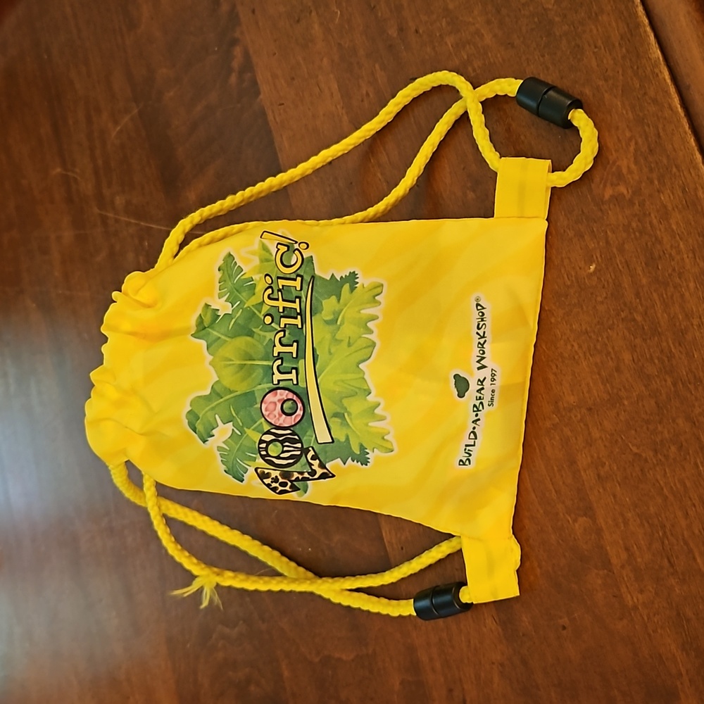 Build-A-Bear Zoorrific! Drawstring Backpack